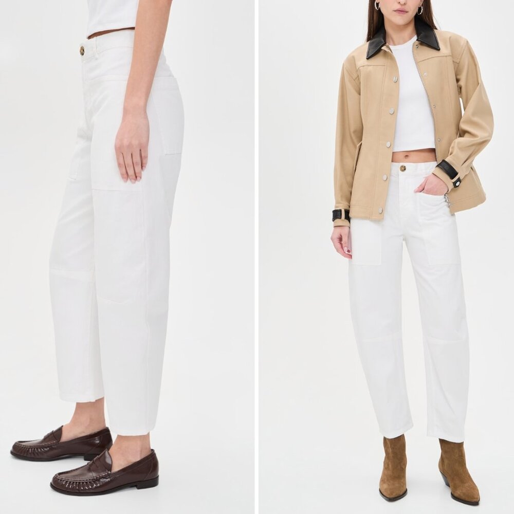 Velvet Brylie pants white size 2
